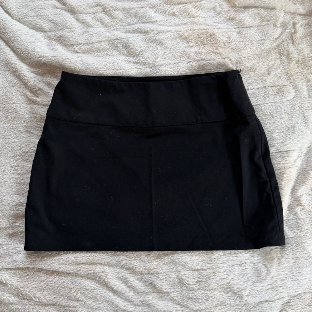 Sunday Best Black Mini Skirt